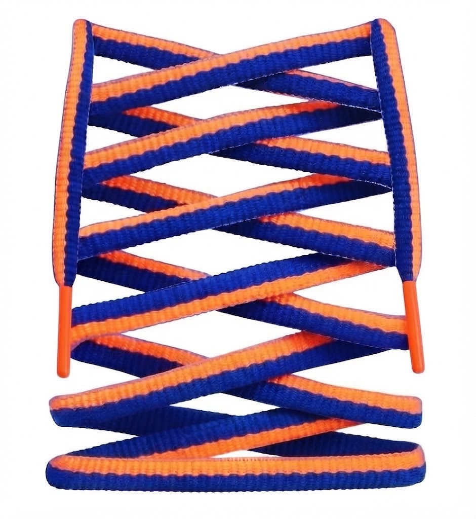 Blue / Orange Sb Dunk Shoelaces