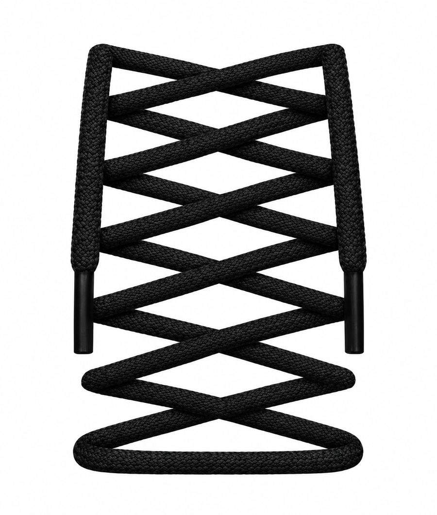 Black Yeezy Shoelaces