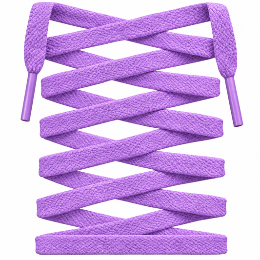Purple Dragon Premium Flat Shoelaces