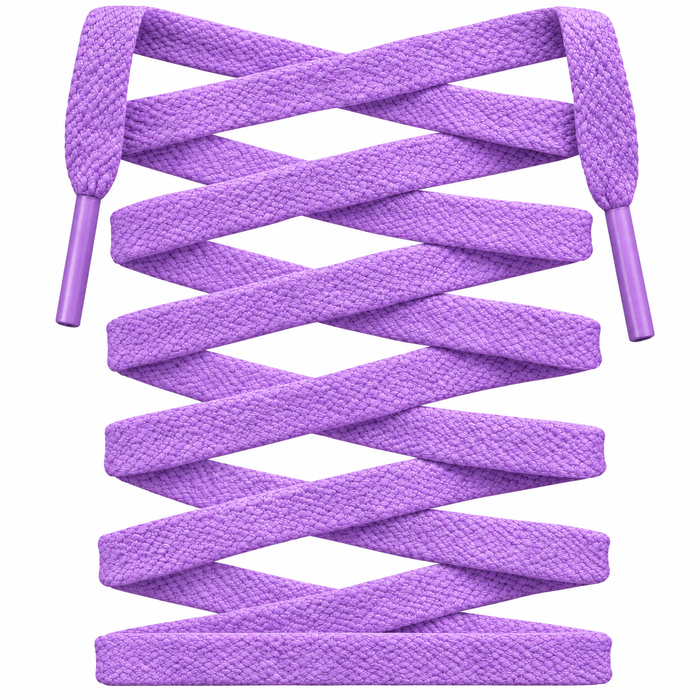 Purple Dragon Premium Flat Shoelaces