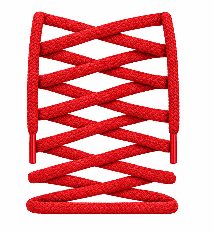 Red Jordan XI Shoelaces