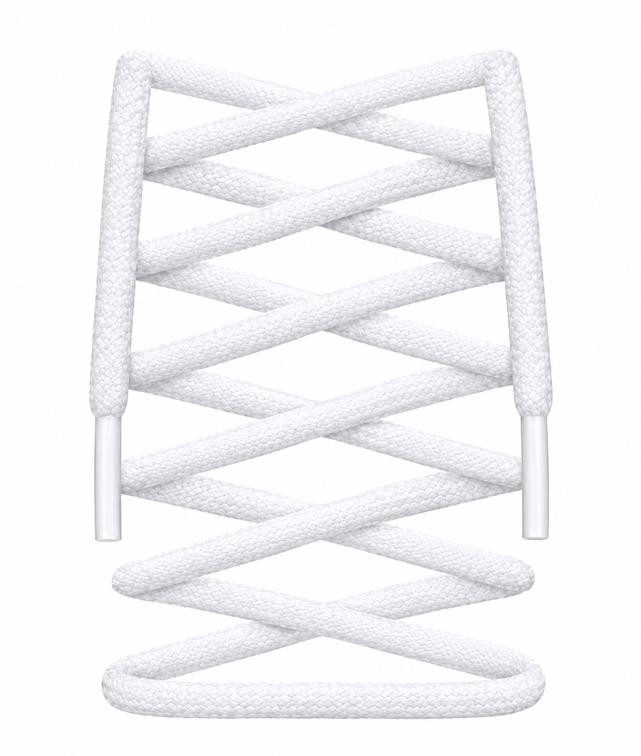 White Yeezy Shoelaces