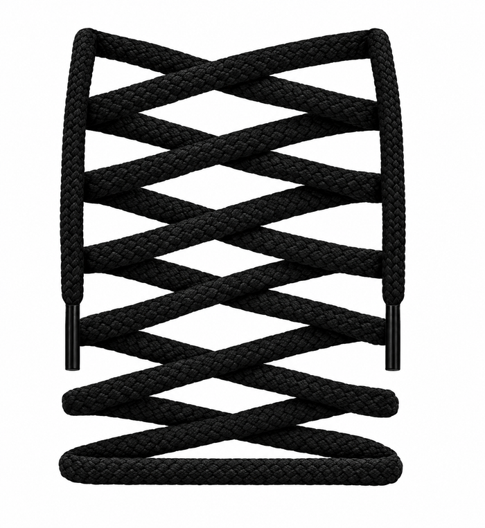 Black Jordan XI Shoelaces