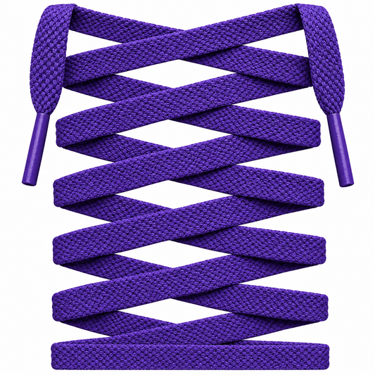 Exotic Grape Premium Flat Shoelaces